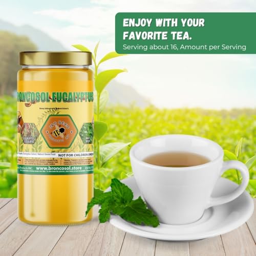 Broncosol Eucalyptus miel con extractos naturales 12oz miniatura 4