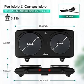 cukor electric hot plate