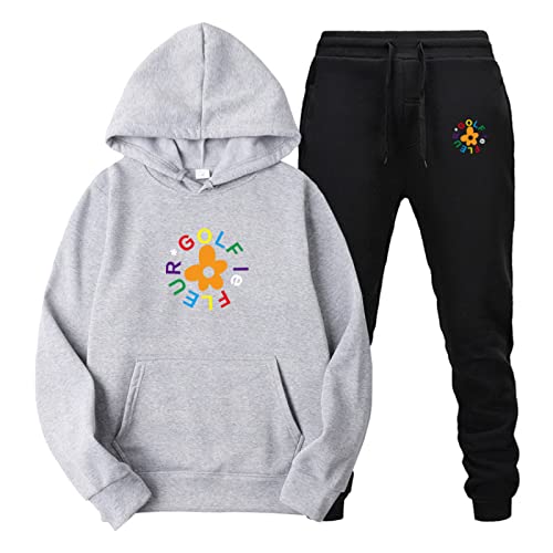 Sweat à capuche imprimé confortable pour rester au chaud