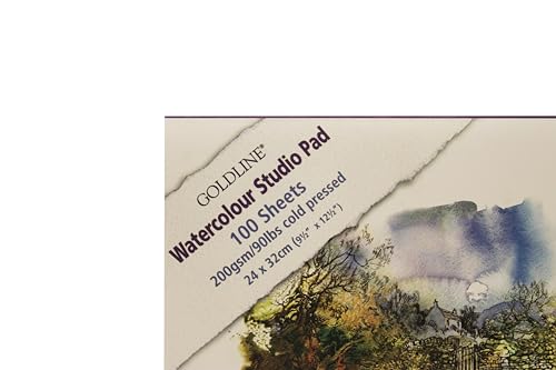 Aquarellpapier Clairefontaine 421/1021Z Cold Pressed Goldline
