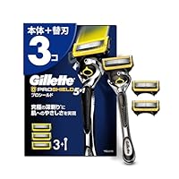 Amazon.co.jp: Gillette ジレット 髭剃り 本体 替刃 3個