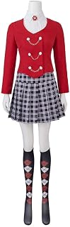 Women JK Dress Costume Cosplay Dress The Musical Rock Halloween Party Stage Dress Full Set Outfit
