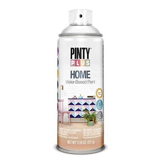 PINTURA EN SPRAY PINTYPLUS HOME 520CC NEUTRAL WHITE HM111