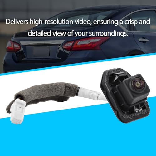 Image of Rear View Backup Camera Replaces 28442-3TA0B Compatible with Nissan Altima Sedan 2013-2016, Parking Assist Camera