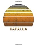 kapalua villas maui  Kapalua: Notebook With Lined College Ruled Paper For Taking Notes. Stylish Vintage Travel Journal Diary 7.5 x 9.25 Inch Soft Cover.