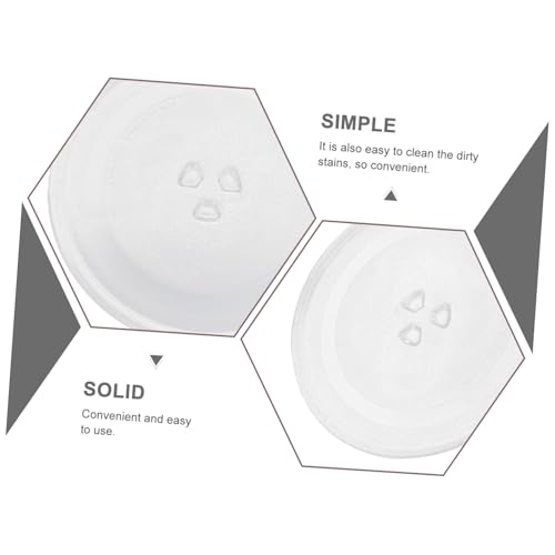 Plateau tournant verre pour micro-ondes robuste avec support stable - 4