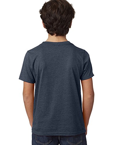 Next Level Apparel Boy's Cotton/Poly CVC Crew - 3312, Midnight Navy, X-Large2