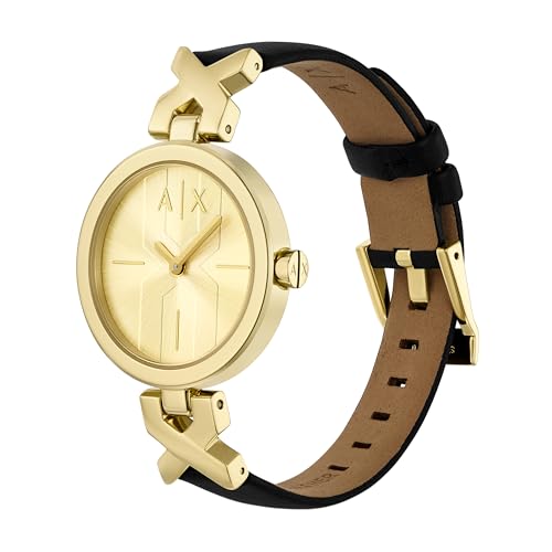 Image of Armani Exchange A|X Two-Hand Stainless Steel Watch for Women