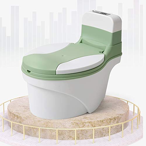 JYDZSW Kids Potty Nieuwe kinderen kinderen baby plastic toilet training simulatie potje stoel met cover voor gratis… - Afbeelding 3