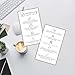Dermaplaning Aftercare Instruction Cards | 50 pk 2x3.5” Minimalist Facial Consent Forms Client Kit Esthetician After Care Accessories