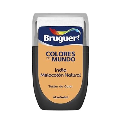 Bruguer Tester Colores del Mundo Pintura para paredes monocapa India Melocotón Natural