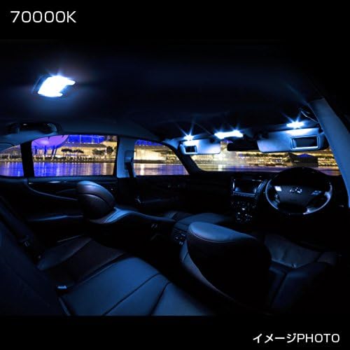 Amazon | IPF ルームランプ LED 車用 T10 18lm 70000K ブルー 12V用 2
