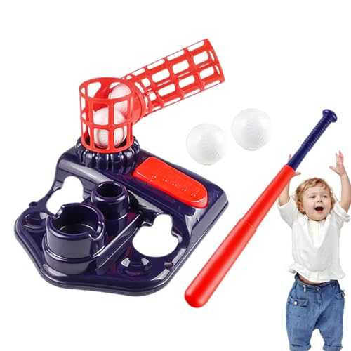 Machine à lancer de baseball enfants - Entraîneur multifonction et lanceur extérieur débutant