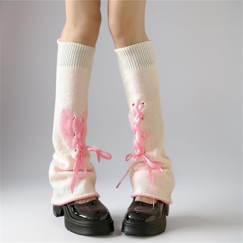Image of Goth Leg Warmers Women Japanese Gothic Y2k Harajuku Grunge Emo Punk 80s