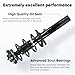 Front Struts Assembly Fit for Volkswagen Jetta 05-17, 09-16 for CC, 06-16 for Passat, 10-14 for Golf, 2012-2017 for Beetle, 06-13 for AUDI A3 Quattro, Shock Absorber & Sway Bars End Links (4Pcs)