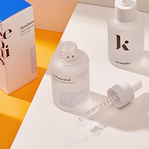 Keenoniks Serum For Face - Fundamental Hydrating Facial Ampoule Helps Intense Skin Hydration & Moisturizing, Repair Skin Barrier For Sensitive, Dry Skin | Water-Based Oil-Free Korean Serum 1.01 Fl Oz #TOP7