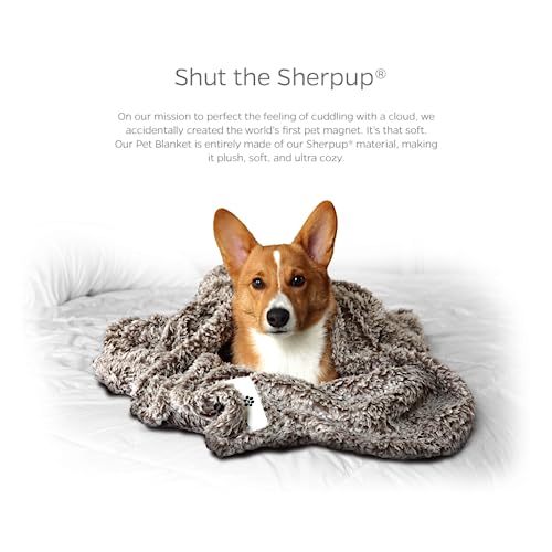 Pet Parents Cobertor premium para animais de estimação, cobertor para gatos e cães feito de sherpe c
