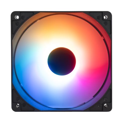 Caja PC Micro ATX Aerocool Tern Mini con 4 ventiladores FRGB y frontal mesh negro 6