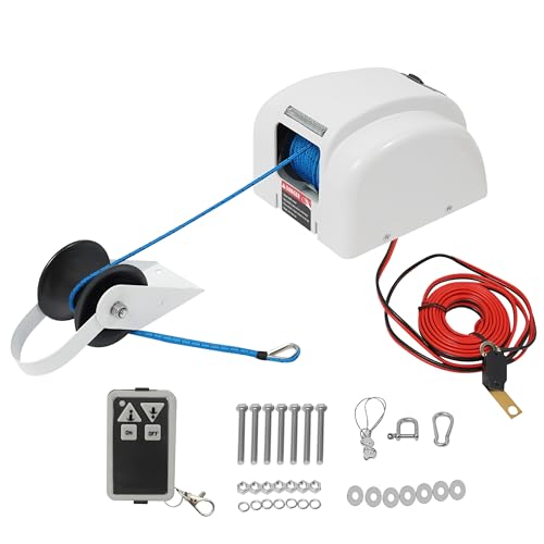 Poggyyi 45 LBS Electric Anchor Winch