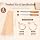 Reaeng Rattan Repair Kit for Chair Caning, Complete Furniture Restoration Kit with 15.7 x 39.4 Inch Cane Webbing Roll, Spline, 2 Caning Chisels and 8 Wooden Wedges - 7