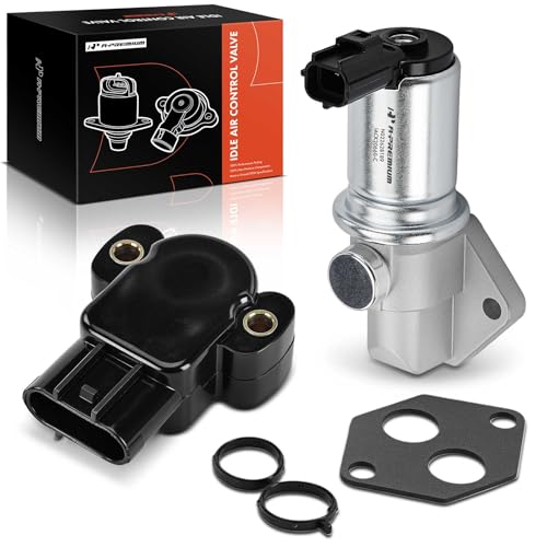 A-Premium Idle Air Control Valve IAC + Throttle Position Sensor TPS Compatible with Ford Explorer 1997, Mustang 1999/2001, Ranger 1998-2001, Ranger 1995-1997 & Mazda B2500 & Lincoln Continental