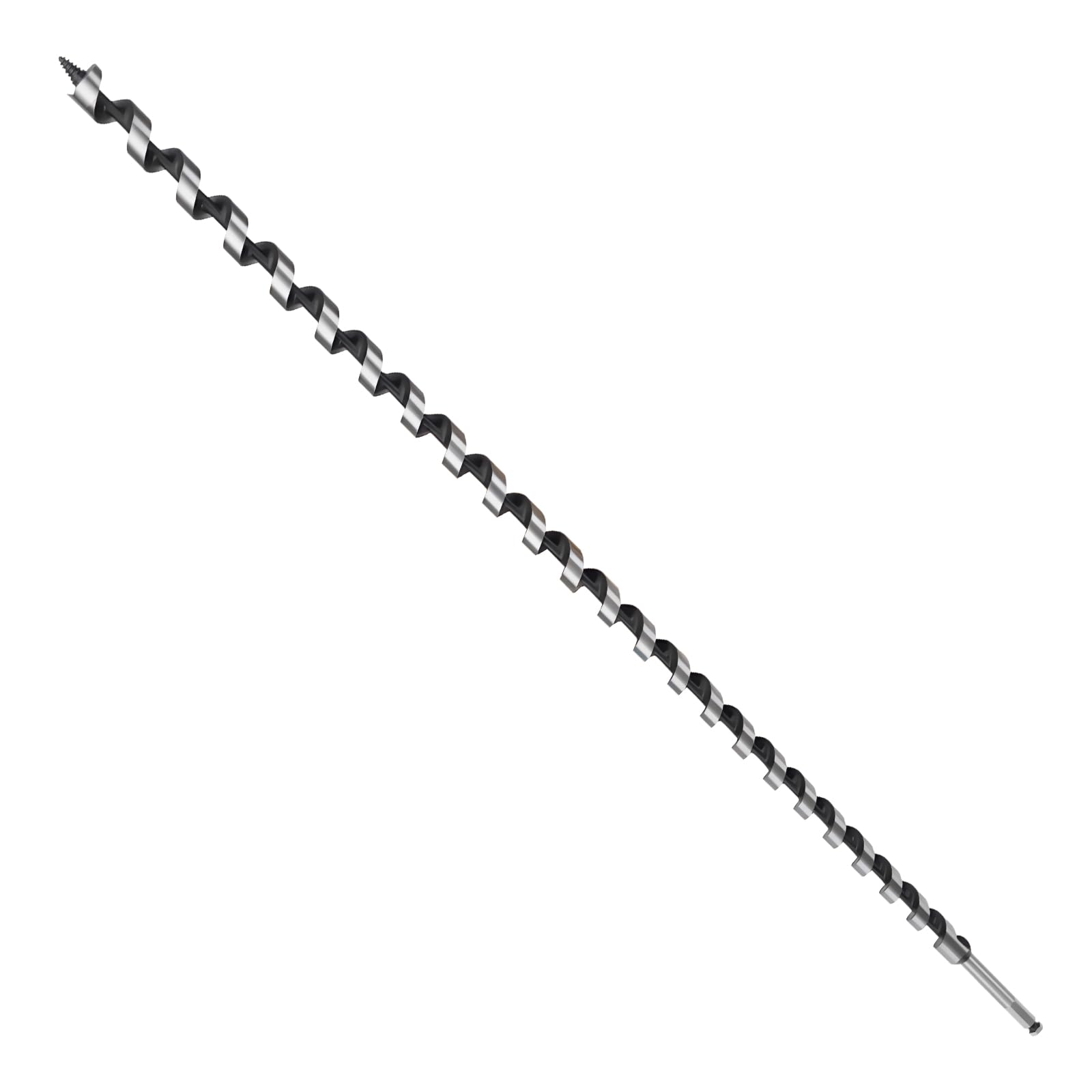 MOXPIFY Wood Auger Drill Bits, 20mm Timber Drill Bits 800mm Long Hex Shank, Extra Long Drill Bits Wood For Woodworking (20mm x 800mm)
