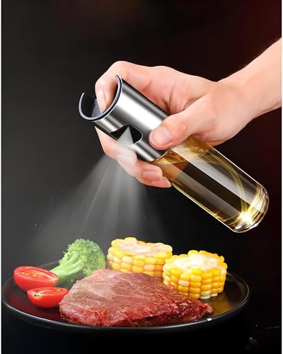 Borrifador Spray De Azeite Vinagre Óleo Linha Premium Multiuso Pulverizador Galheteiro De Cozinha Re