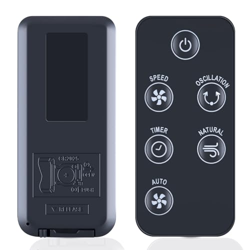 Snrigw Nuevo mando a distancia de repuesto para ventilador de torre Rowenta Urban Cool VU6770 VU6770F0