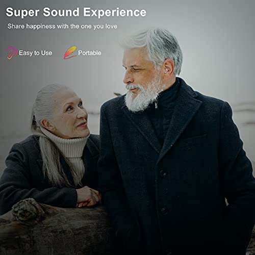 Hearing Amplifier, Ear Sound Enhancer, Enhanced Speech, Feedback Cancellation Mini In-The-Ear Sound Amplifier, Personal Hearing Device To Aid Adults And Seniors #TOP1