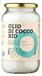CocoNativo Biologico Extra Vergine Olio di Cocco, 1000 ml, Ideale per Capelli, Corpo e Uso Alimentare
