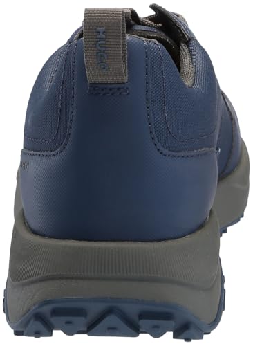 Image of Hugo Men's Logo Tape Canvas Mix Sneaker | Casual Shoes