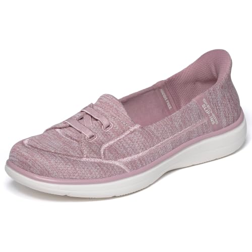 Image of Skechers Women's Hands Free Slip-ins: On-the-go Flex Radiant - Dreaming | Casual, Slip-ins, Air-Cooled Goga Mat, Ultra Go, Machine Washable