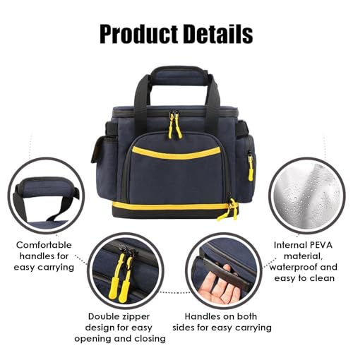 Bolsa de cable de carga impermeable Oxford para organizador de viaje de Rving 7