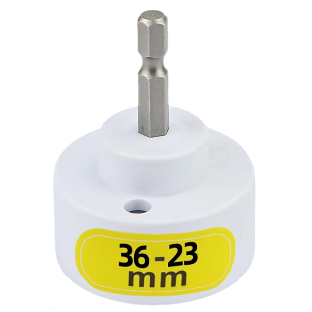 UDSKNV[KSL Hex Shank Handheld Electric Bottle Capping Tool, Plastic Bottle Sealing Adapter Included 23-36mm