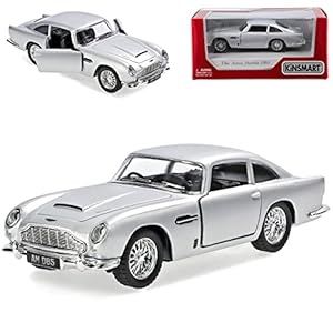 Kinsmart Aston Martin DB5 Miniaturauto Silber