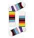 Produktbild Happy Socks Unisex Pride Stripe Socken, Multi, 36-40