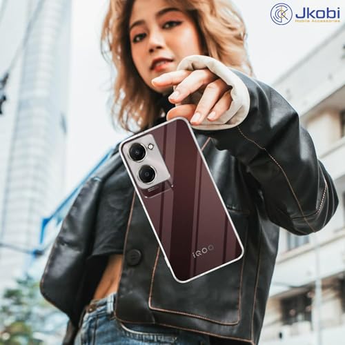 Image of Jkobi Vivo iQOO Z9 Lite 5G (Silicone Clear Shockproof Case with Camera Protection | Soft and Flexible | Transparent)