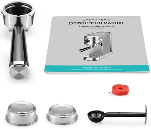 CASABREWS 5418 PRO Espresso Machine with Fast Heating System and Steam Wand — view 6