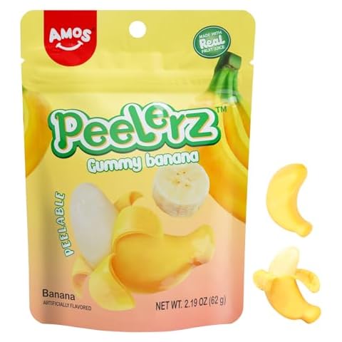 Amos Peelable Banana Gummies Cover