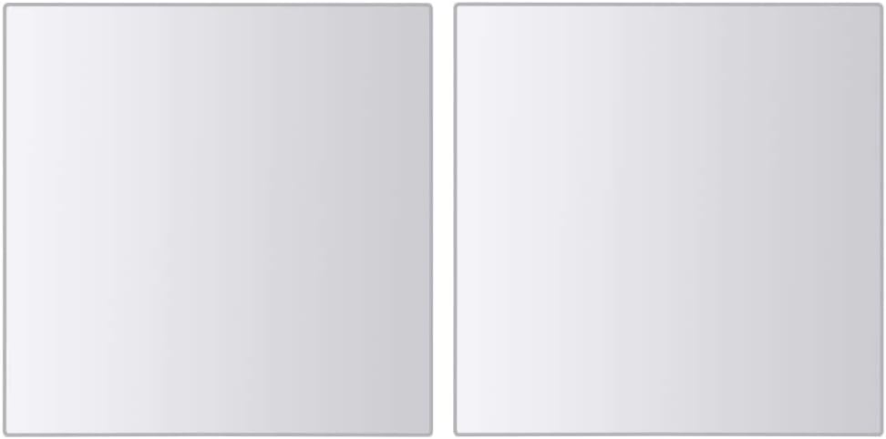 vidaXL Mirror Tile 16 Pcs, Mirror Sheets, Wall Mirror, Bathroom Mirror for Hallway Living Room Bedroom Dressing Room, Glass Multi-Shape
