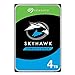 Price comparison product image Seagate SkyHawk, 4 TB, Surveillance Internal Hard Drive HDD  3.5 Inch SATA 6 Gb/s 64 MB Cache for DVR NVR Security Camera System, and Three-year Rescue Services, Silver (ST4000XV007)