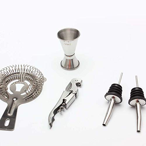 Kit bartender con coctelera de acero, el regalo de barra ideal 7