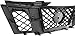 Frontier Grille - Front Upper Grille Grill Matte Black Compatible With 2009-2021 Ni-ssan Frontier Replacement For 62310-ZL00B