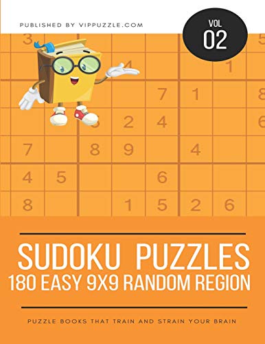Sudoku Puzzles - 180 Easy 9x9 Random Region (Volume)