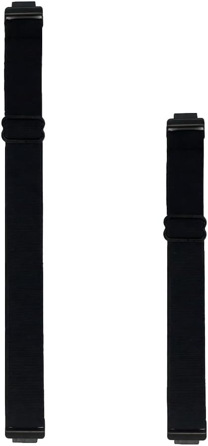 Adjustable Elastic Wrist Band/Ankle Band for Compatible with Fitbit Inspire 3/Inspire 2/Inspire/Inspire HR Activity Tracker, Stretchy Band for Men and Women (Black)