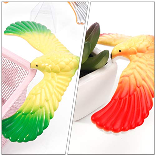 TOYANDONA 8 peças Cute Balance Gravity Birds Nostálgico Pyramid Balance Eagle para entender a gravid