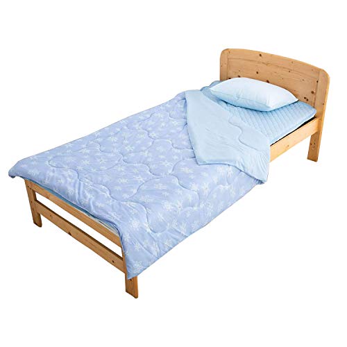 肌掛け布団 掛け布団 洗える肌布団 キルトケット 綿入り クール ひんやり 冷たい 接触冷感 冷感 ポリエステル Q-max0.3 ジャガード織り 140 × 190 cm A08