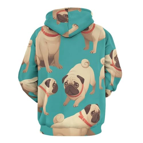 Hoodie Chien Cartoon - Pull chaud idéal pour vos sorties décontractées - 4