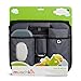 Munchkin Brica Out-n-About Trunk and Car Organizer with Diaper Changing Station, Collapsible, Grey