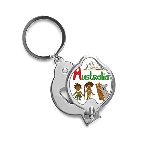 Coupe-ongles de voyage motif Australie pour votre trousse de toilette